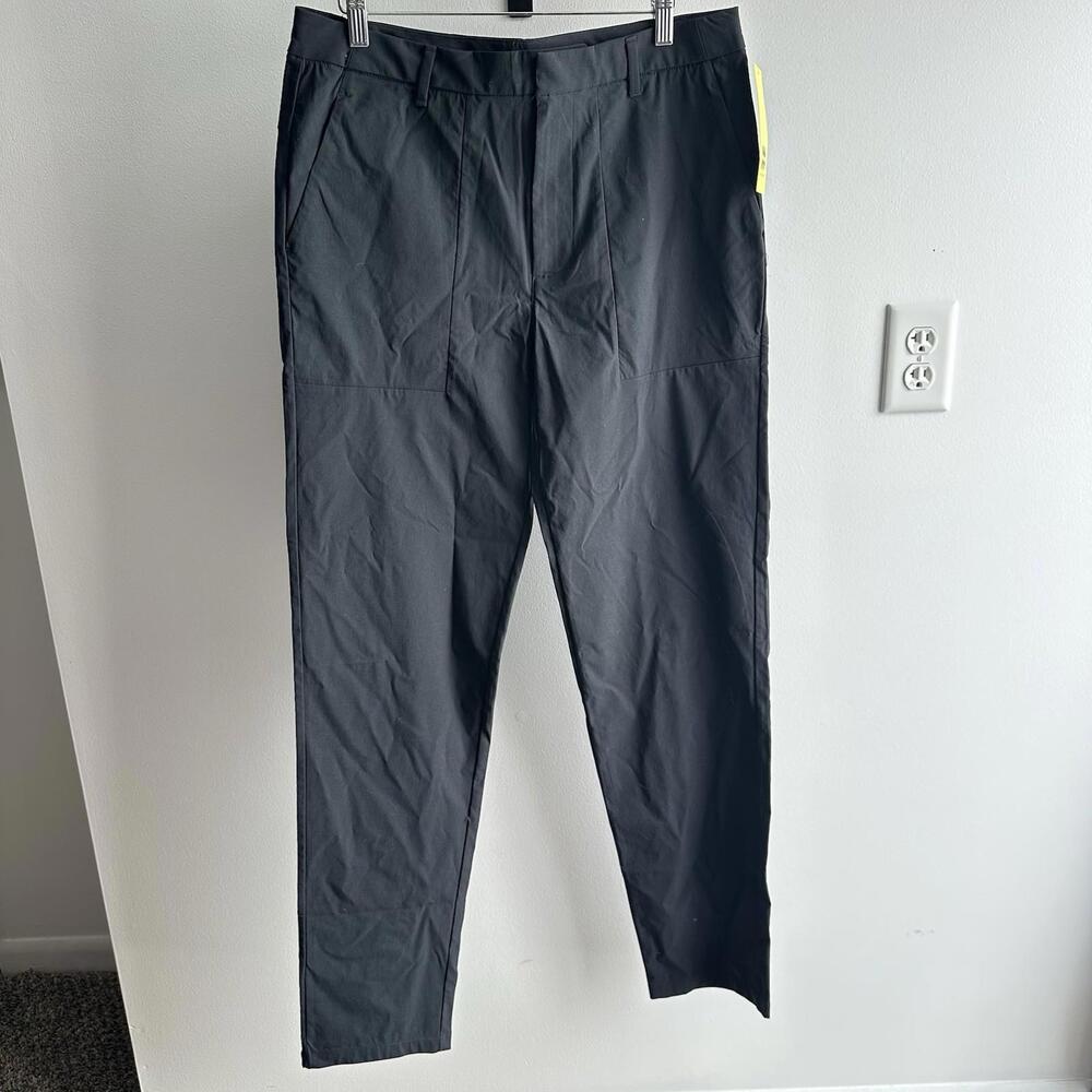 NWT Men's Commuter Pants All in Motion Black Size 32x34 NEW